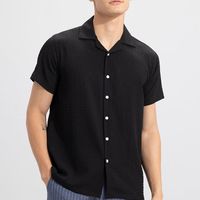 Absolute Seer Sucker Black Shirt - View 2