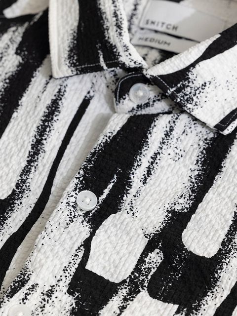Abstractattire White Seersucker Shirt - View 2