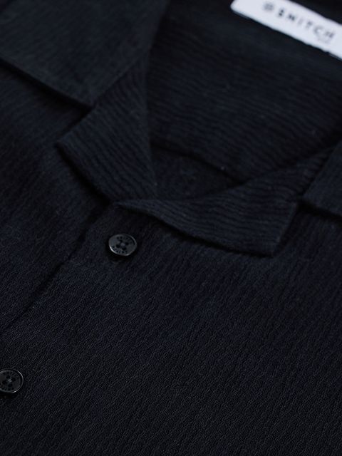 Black Relaxed Fit Plus Size Co-ords - View 2