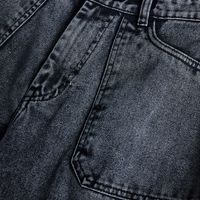 Charcoal Grey Baggy Fit Jeans - View 2
