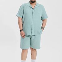 Mint Relaxed Fit Plus Size Co-ords - View 1