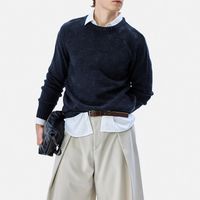 Regular Fit Textured Knit Sweater - View 1